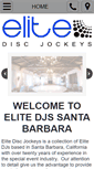 Mobile Screenshot of elitediscjockeys.com